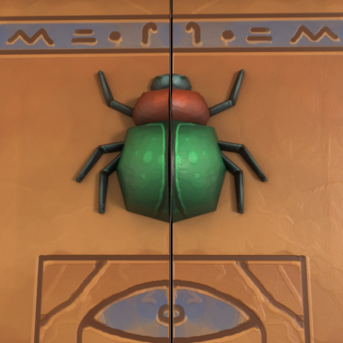 Egypt Temple Pharaoh Escape Key Art