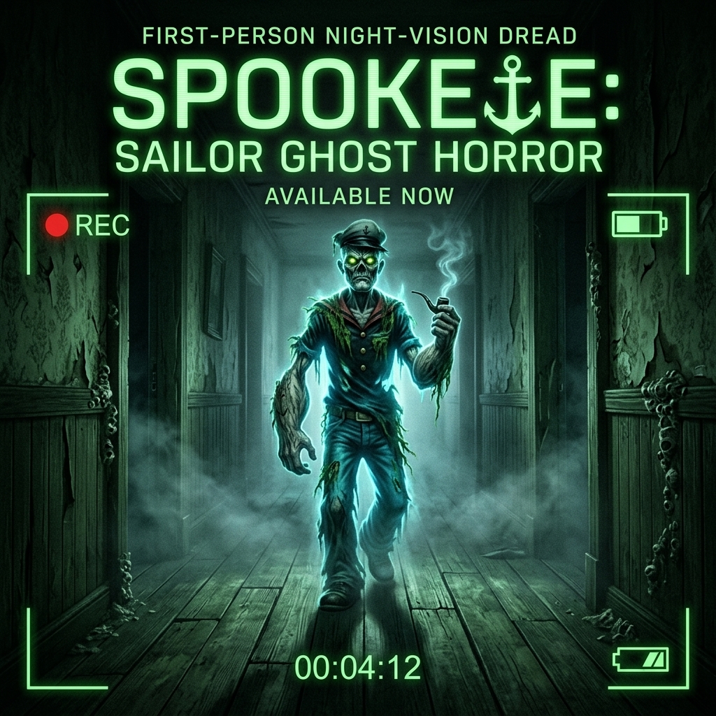 Spookeye Sailor Ghost Horror - Haunted House Investigation Game